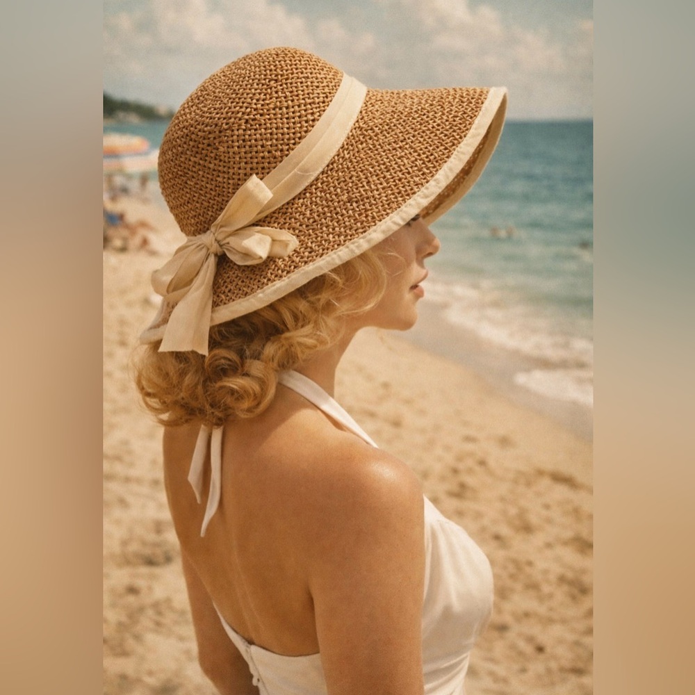 Vintage straw hat
